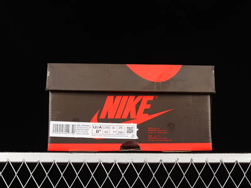 All categories Air Jordan Jordan series basketball shoes Air Jordan 1 Low Donkey brand x Travis Scott x Air Jordan 1 AJ1 Joe 1 lightning overhead low-top basketball shoes DM7866-662